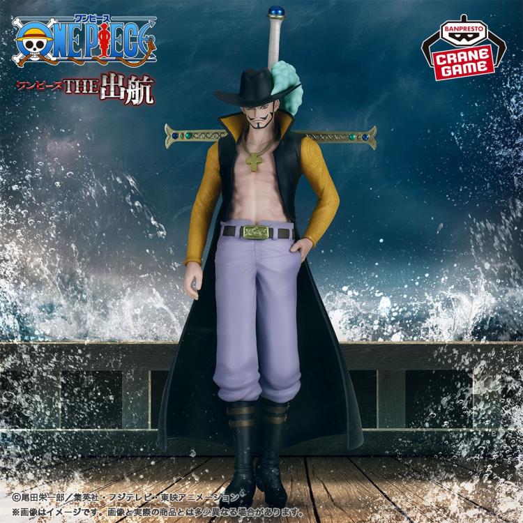 BANPRESTO THE SHUKKO FIGURE DRACULE MIHAWK - ONE PIECE BANPRESTO THE SHUKKO FIGURE DRACULE MIHAWK - ONE PIECE